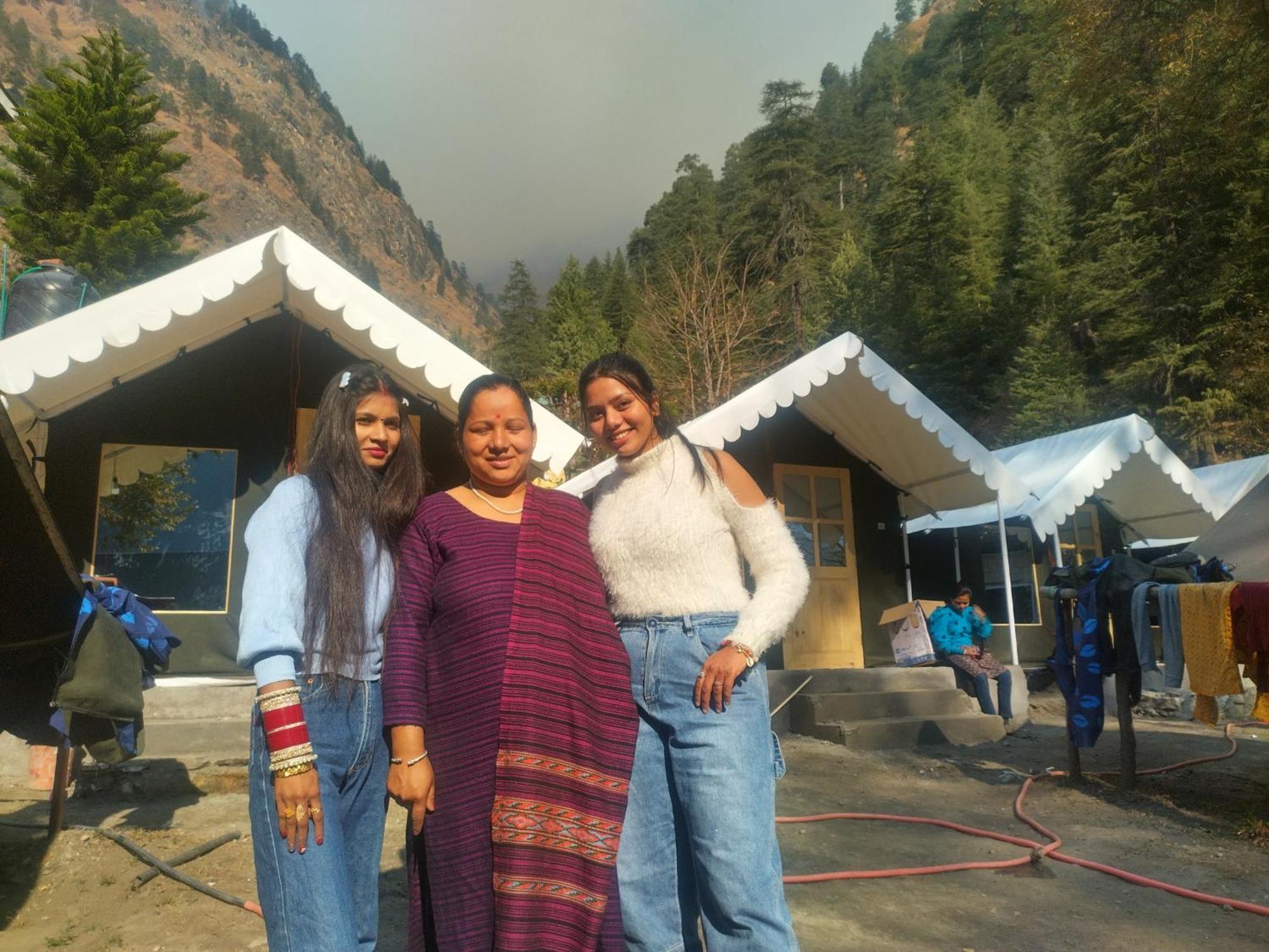 Negi Hill View Camping &Caffe Kasol Bagian luar foto